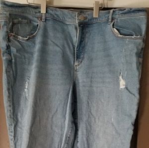 Loft modern skinny crop